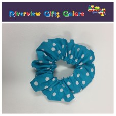 Scrunchie - Blue Spot Scrunchie - Blue Spot